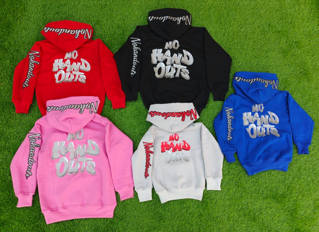 (Kids) No HandOuts Fall/Winter β25 Hoodies