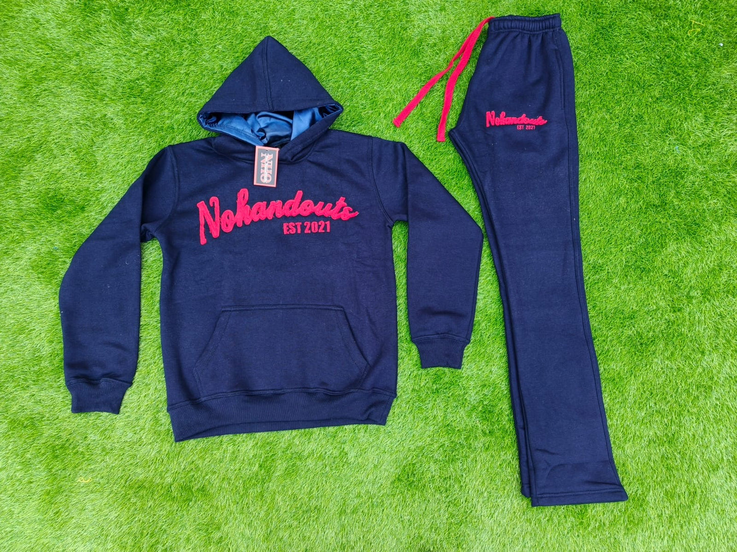“WIN Tomorrow” No HandOuts Stacked Sweatsuits