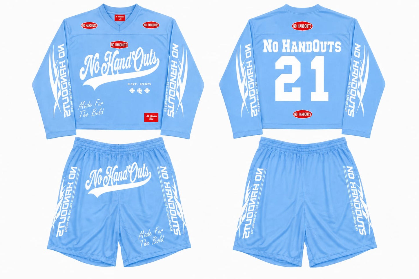 “Made For The Bold” Jersey and Short set