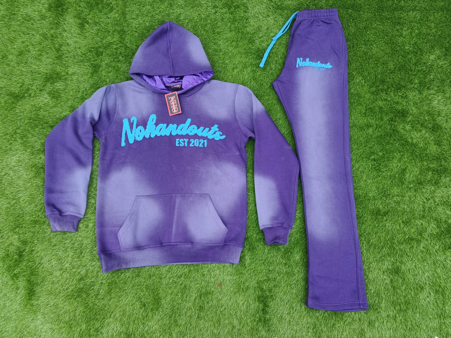 “WIN Tomorrow” No HandOuts Stacked Sweatsuits