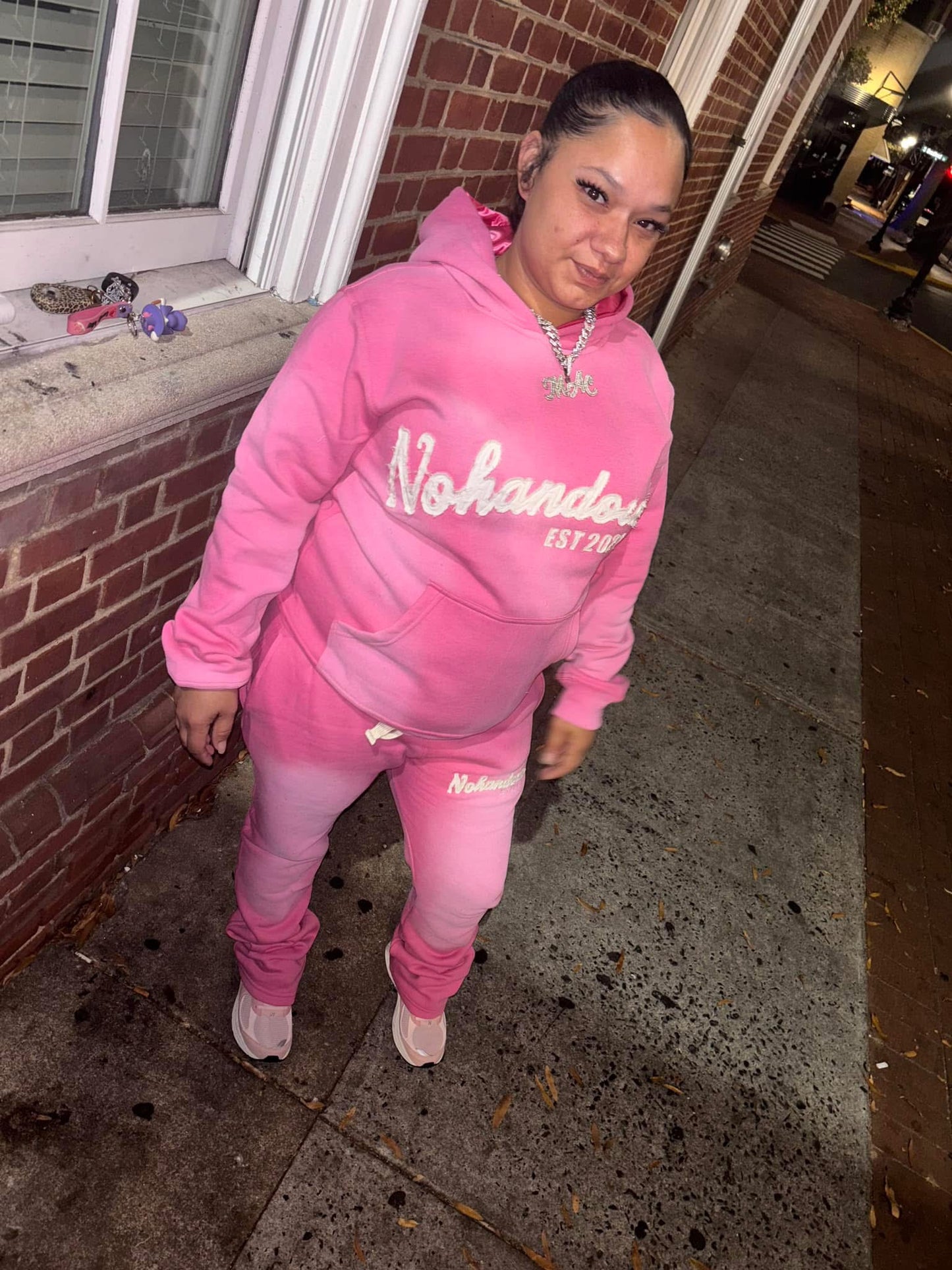 “WIN Tomorrow” No HandOuts Stacked Sweatsuits