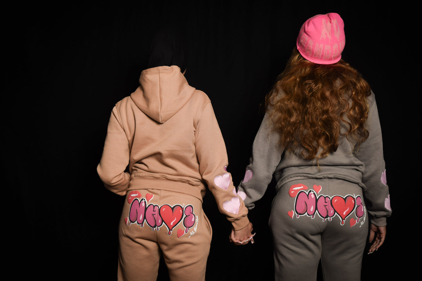 “No HandOuts💕” Female Sweat Suits