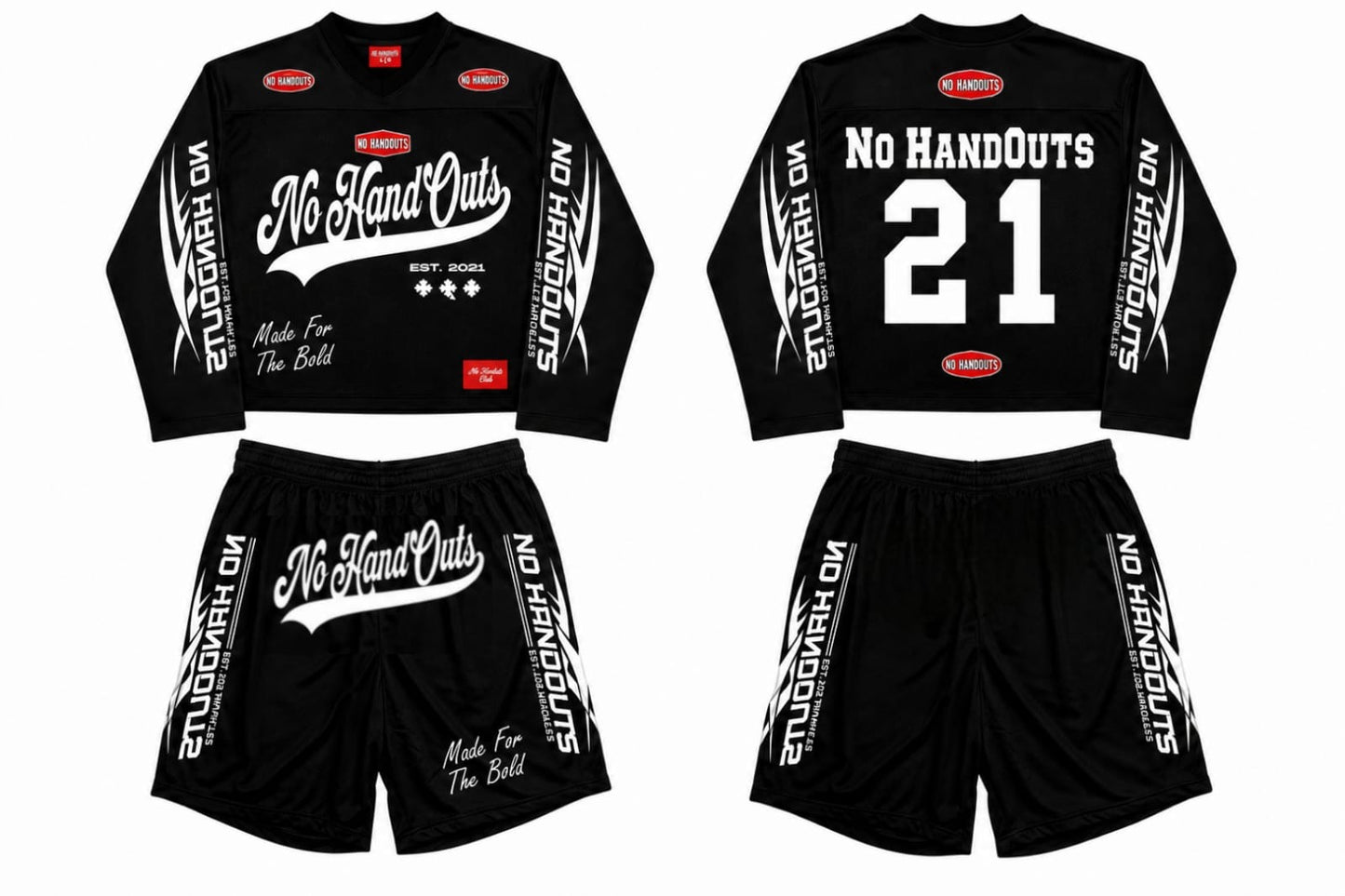 “Made For The Bold” Jersey and Short set